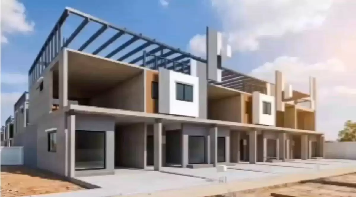 建筑工地延时动画