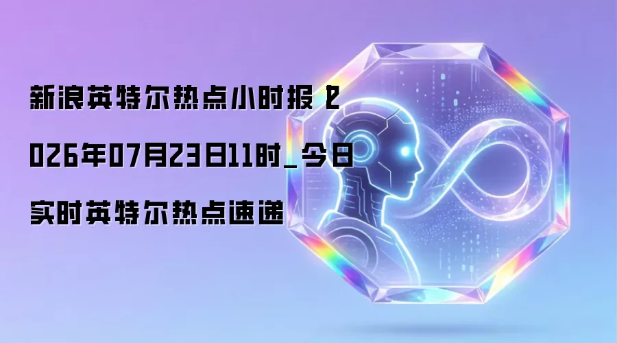 新浪英特尔热点小时报：2026年07月23日11时_今日实时英特尔热点速递