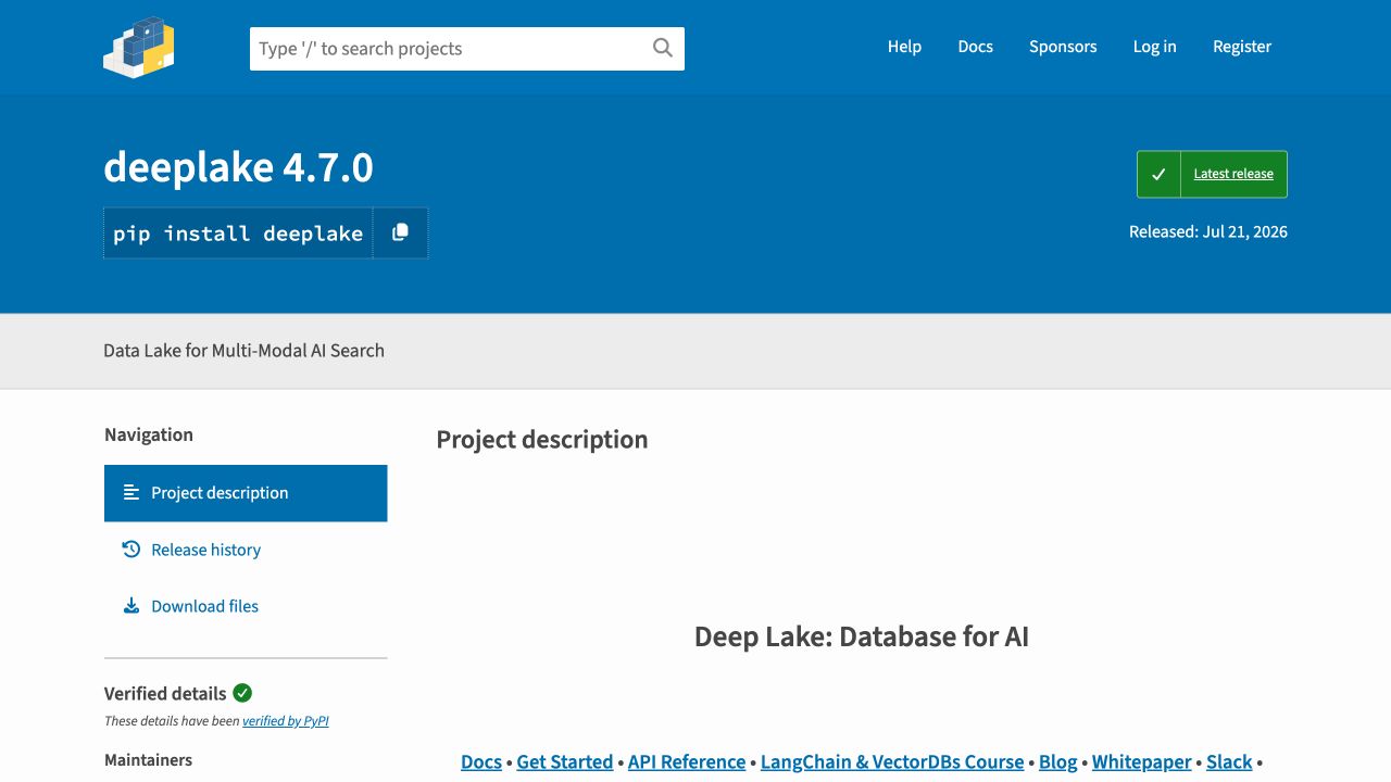 RAG 数据怎么存？Deep Lake 向量搜索使用方法