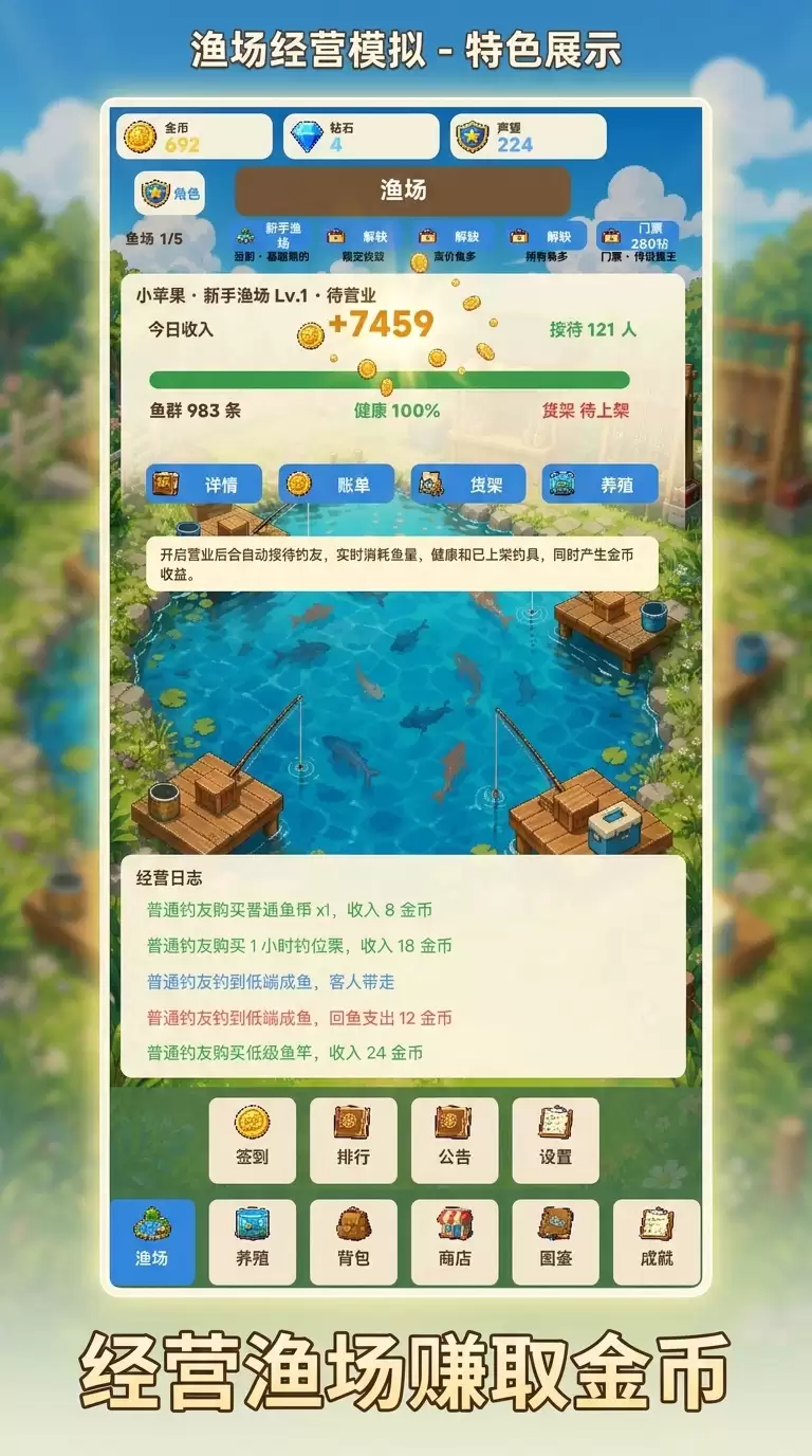 渔场经营模拟什么时候出 公测上线时间预告