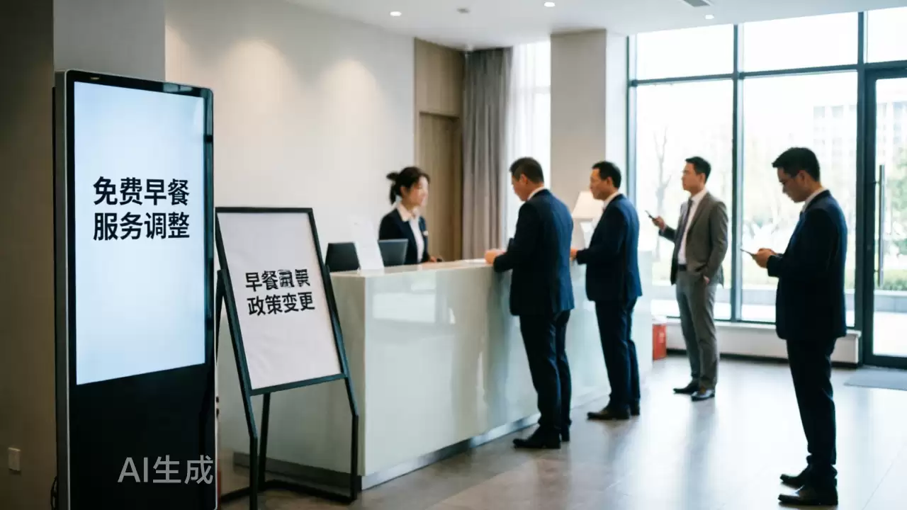 免费的早餐：这次酒店不想送了
