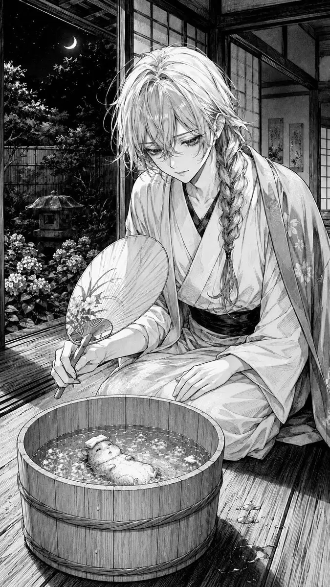月光仓鼠冰浴漫画
