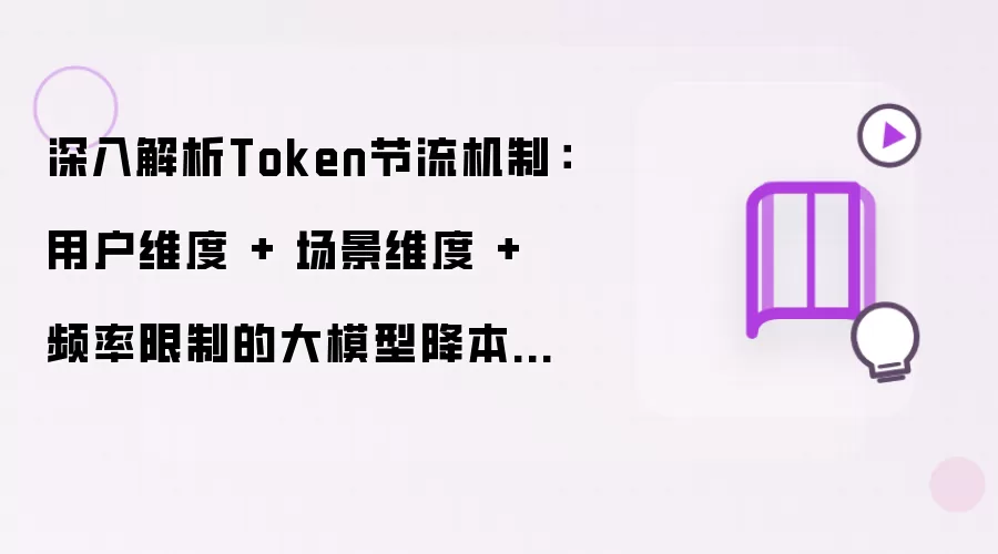 深度解析Token节流机制：用户维度 + 场景维度 + 频率限制的大模型降本方案.155