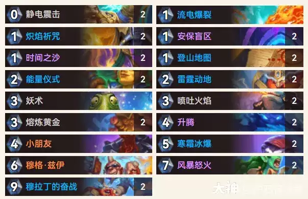 36.0.3炉石传说鼠王拌索猎卡组推荐