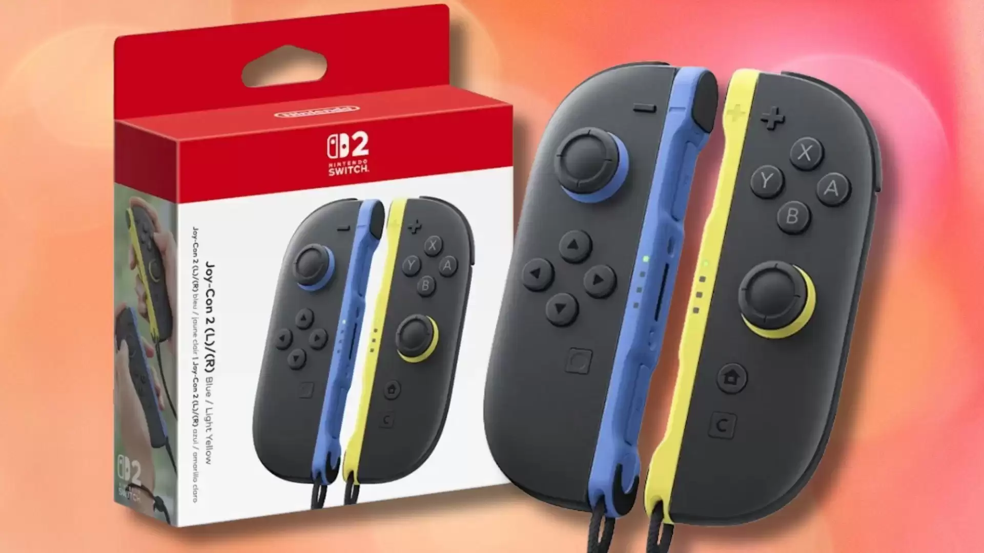 蓝黄配色 Joy-Con 2 新款现已上市