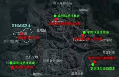 三角洲行动黑白足球第三周点位在哪里看