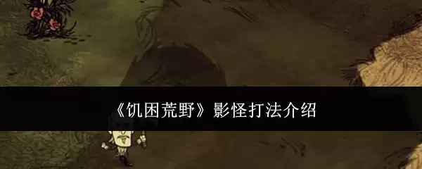 《饥困荒野》影怪打法攻略
