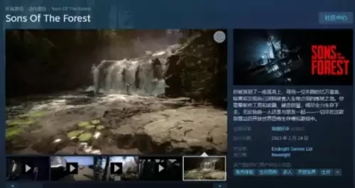 森林之子steam售价与配置要求