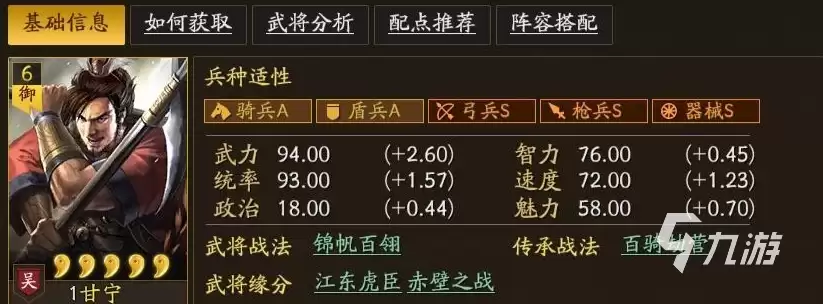 三国志战略版甘太程最强阵容怎么选 三国志战略版甘太程阵容推荐