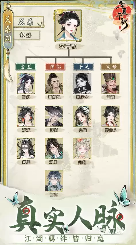 华夏千秋女角色有哪些 华夏千秋女角色介绍