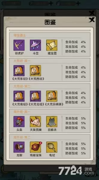 山海北荒卷云游全图鉴一览 图鉴悉数集齐