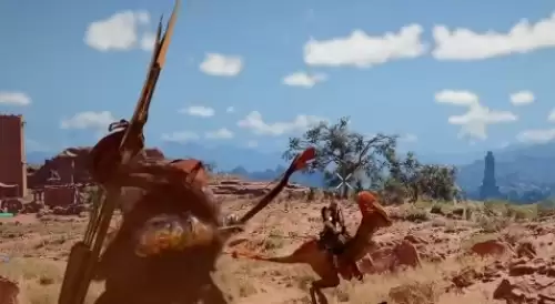 红色沙漠赤羽迅猛龙坐骑2