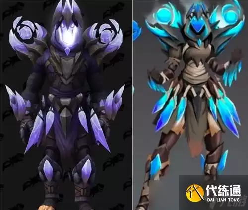 魔兽世界10.0版本全职业套装初预览 和用户想象的不太一样