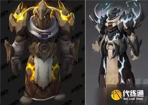 魔兽世界10.0版本全职业套装初预览 和用户想象的不太一样