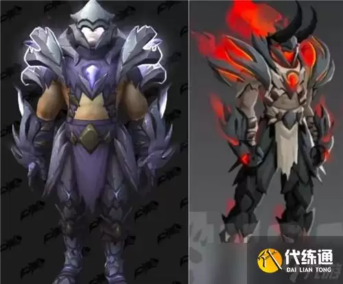 魔兽世界10.0版本全职业套装初预览 和用户想象的不太一样