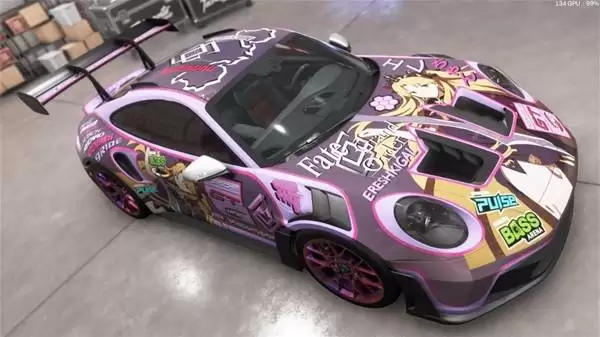 极限竞速地平线6 911GT3痛车分享