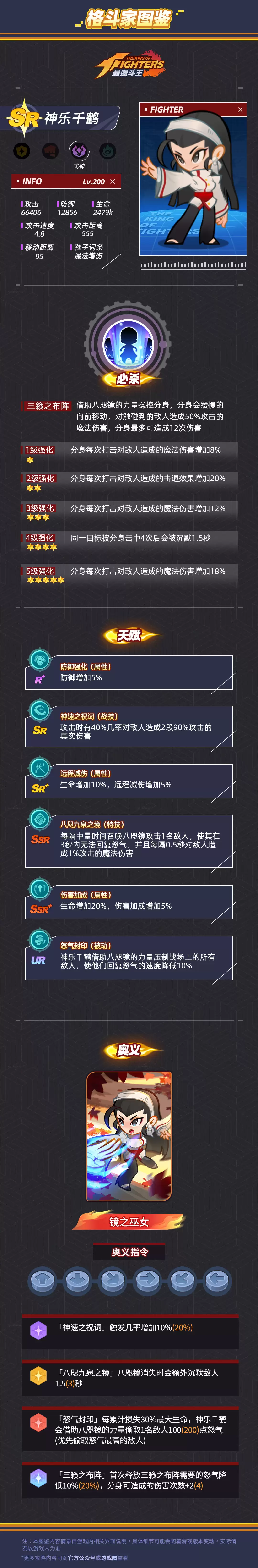 格斗家图鉴|式神：SR-神乐千鹤