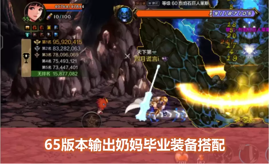 DNF手游65版本输出奶妈毕业装备搭配指南