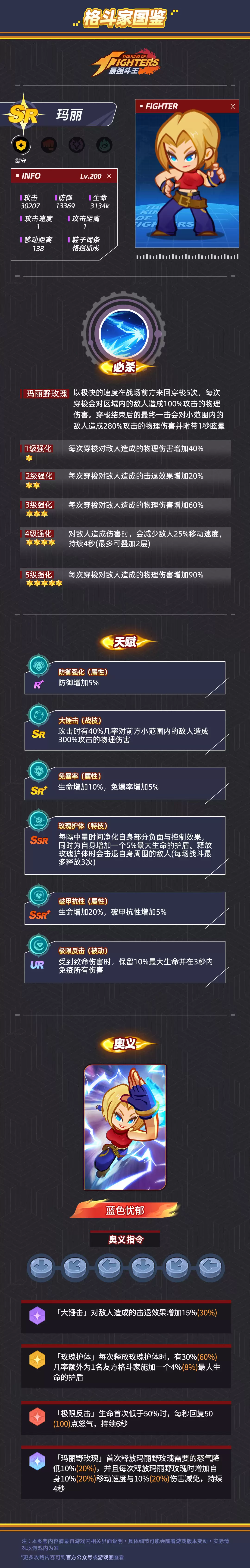 格斗家图鉴：御守-SR-玛丽