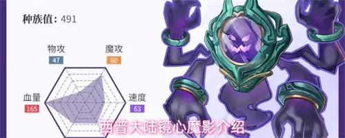西普大陆镜心魔影如何 镜心魔影技能解析