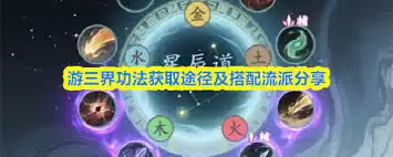 游三界功法与法宝怎么获取及搭配