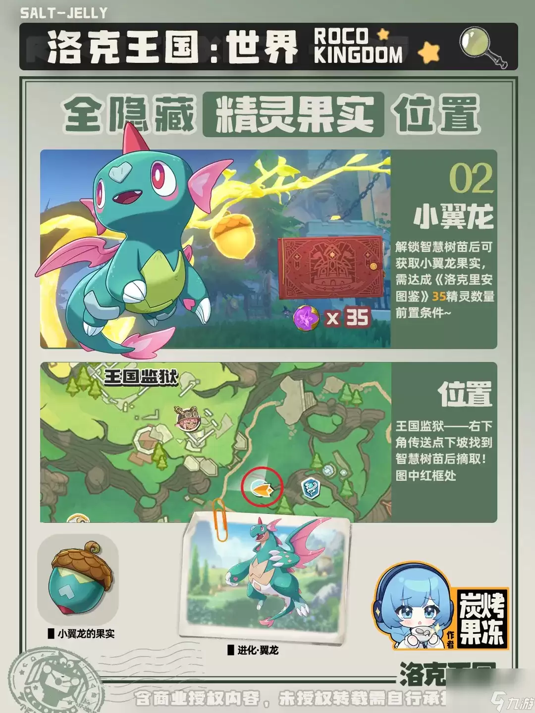 洛克王国小翼龙果实收集地点介绍