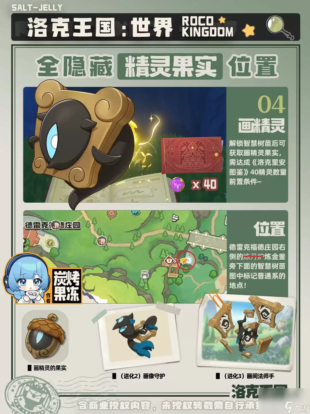 《洛克王国》画精灵果实获取地点一览