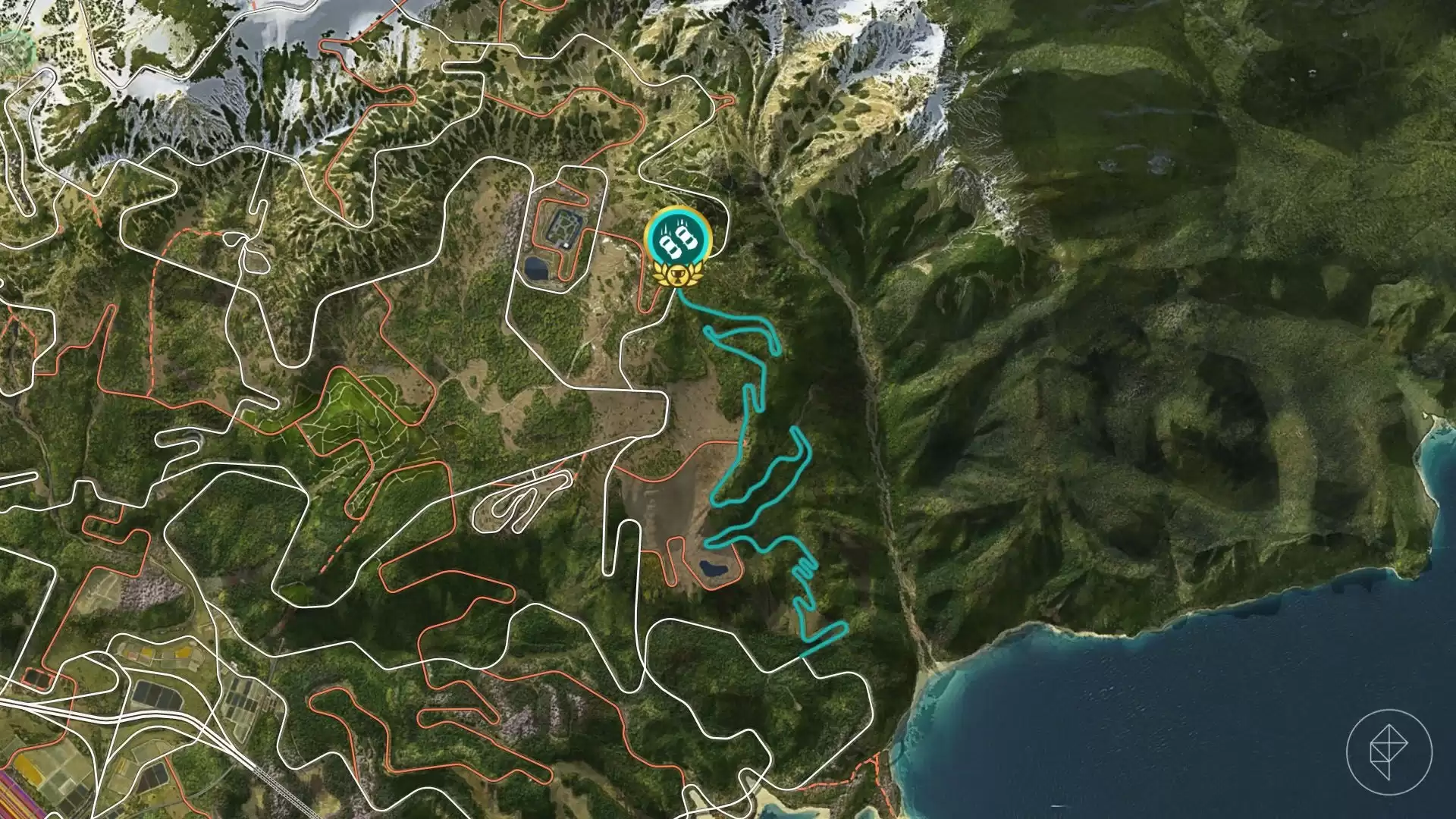 榛名山在 Forza Horizon 6 的何处？