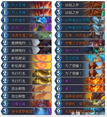 炉石传说治愈艾泽拉斯防战卡组代码分享