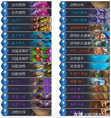 炉石传说治愈艾泽拉斯伙伴猎的卡组代码分享