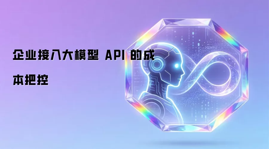 企业接入大模型 API 的成本管控