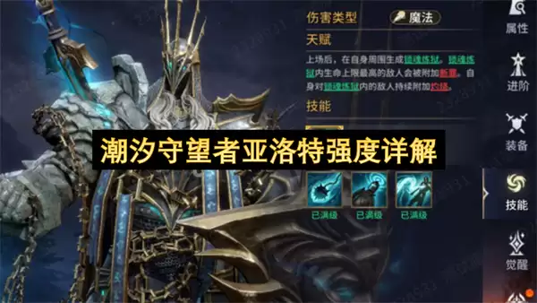 潮汐守望者亚洛特强度全面解析