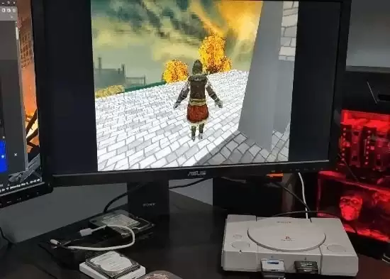 国外大神完成《艾尔登法环》PS1移植版 发布实机演示