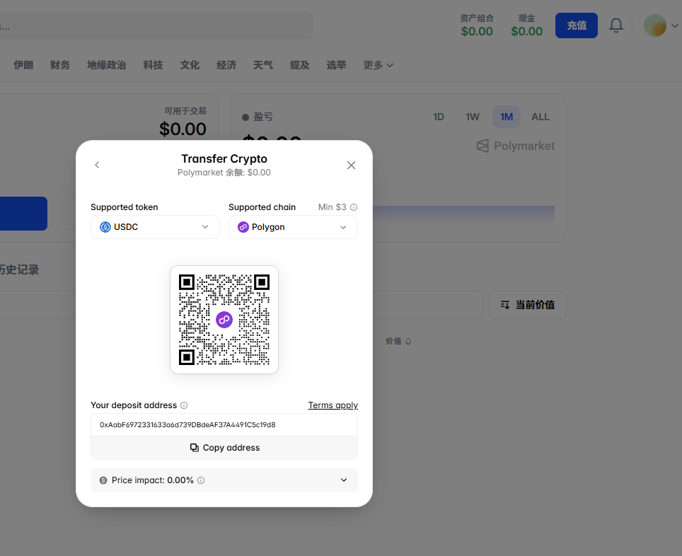 Polymarket通过欧易(OKX)入金USDC完整教程(2026最新)