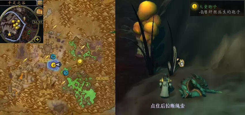 魔兽世界大量孢子任务攻略