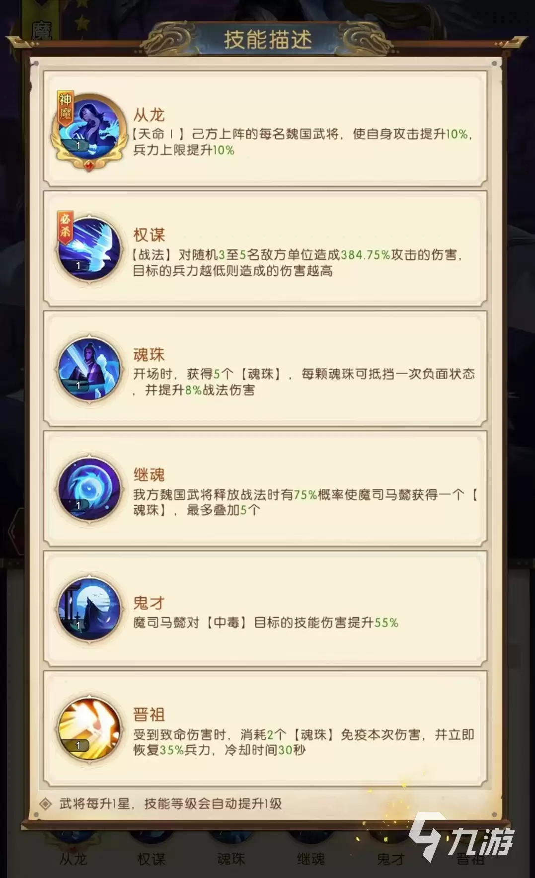 三国问鼎山河司马懿怎么样 司马懿技能强度分析