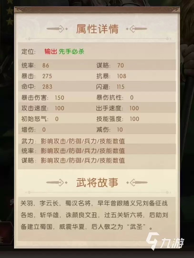 三国问鼎山河关羽怎么样 关羽实战强度分析