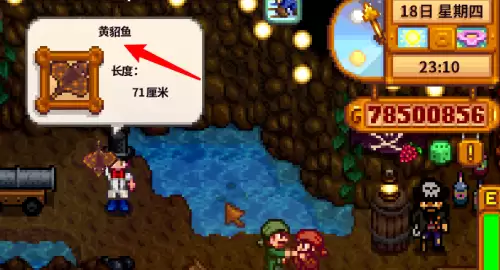 星露谷物语黄貂鱼怎么钓