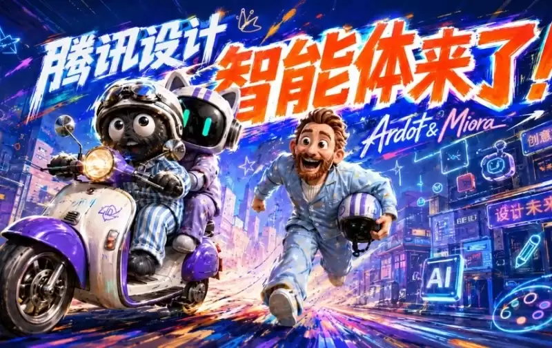 腾讯两大设计智能体发布！设计效率提升90%