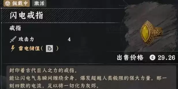 红色沙漠闪电戒指获取方法详解