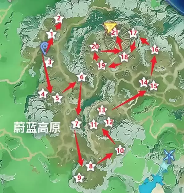 《龙之剑觉醒》干鬃花采集路线推荐