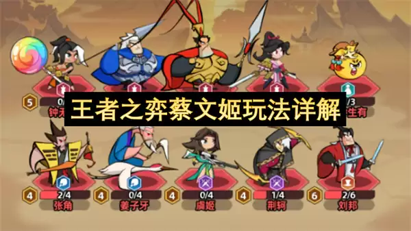 王者之弈蔡文姬玩法详细说明