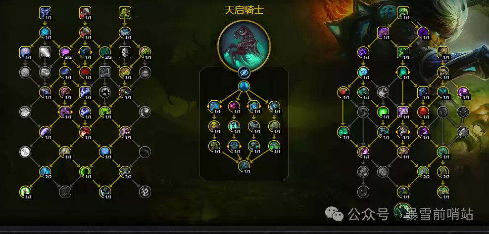 魔兽世界12.05邪DK天赋加点推荐