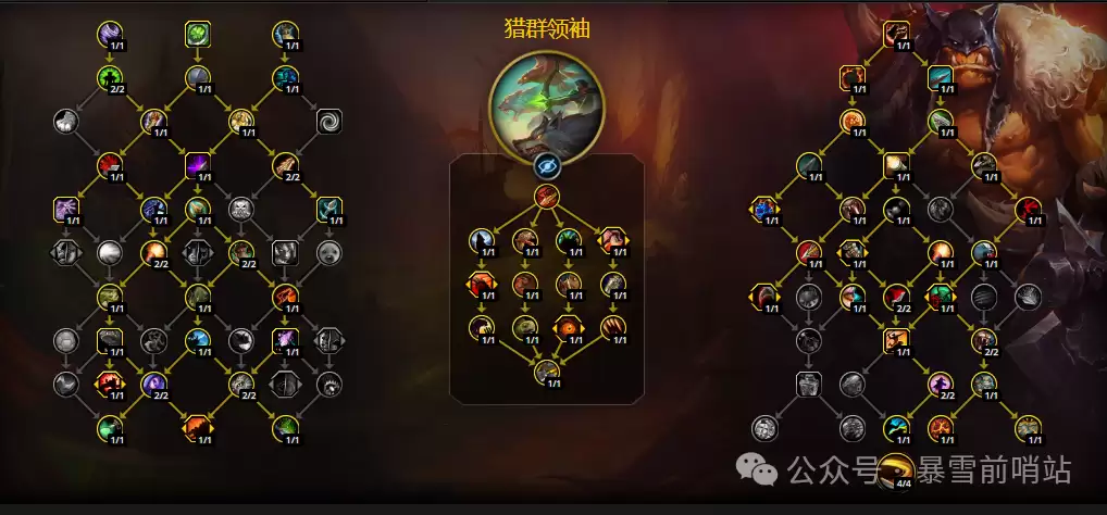 魔兽世界12.05生存猎天赋加点推荐