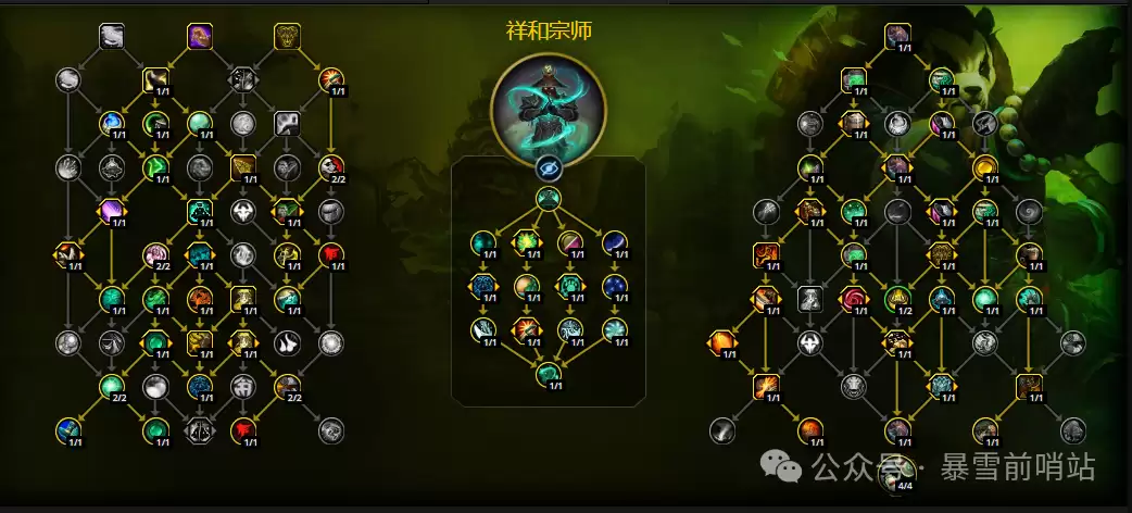 魔兽世界12.05酒仙武僧天赋加点推荐