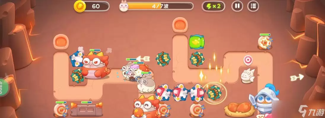 《保卫萝卜4》游戏饿龙传说第45关满星攻略用探索饿龙传说中第45关的满星攻略