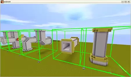 迷你世界微缩模型怎么制作