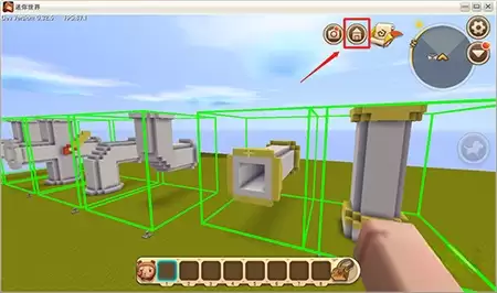 迷你世界微缩模型怎么制作