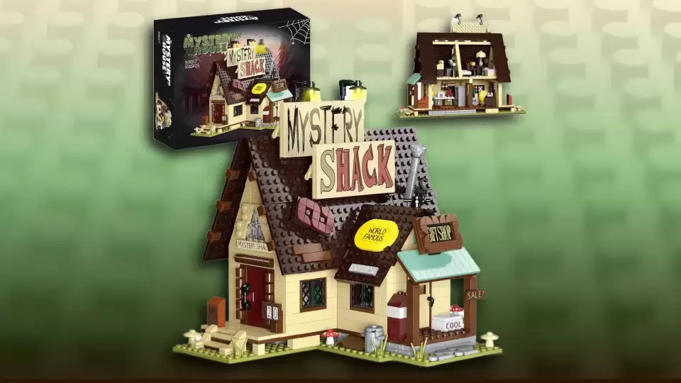 亚马逊正在售卖乐高尚未推出的《Gravity Falls》神秘小屋山寨套装
