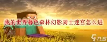 我的世界暮色森林幻影骑士入口在哪